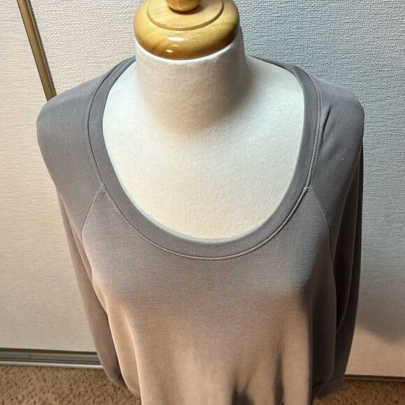 NWOT Athleta Serenity Criss Cross Sweatshirt - Picture 2 of 9